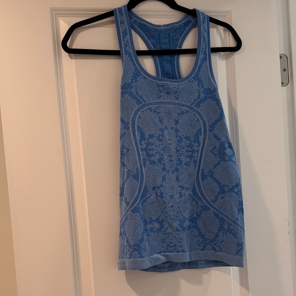 Blue lululemon Women's Tank Top